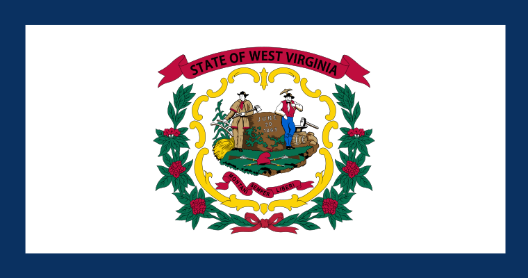 Soubor:Flag of West Virginia.svg