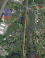 Zemska hranice Moravy a Slezska v Ostrave na vychode Svinova a jihozapade Nove Vsi.jpg