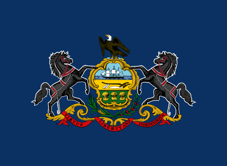 Soubor:Flag of Pennsylvania.svg